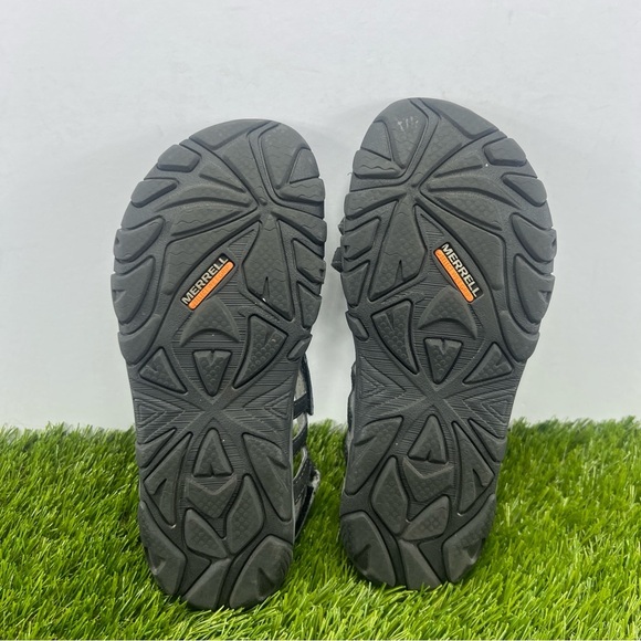 Merrell Women’s Sandals Size 6 Gray Leather Hiking Outdoor Slingback - Picture 9 of 9